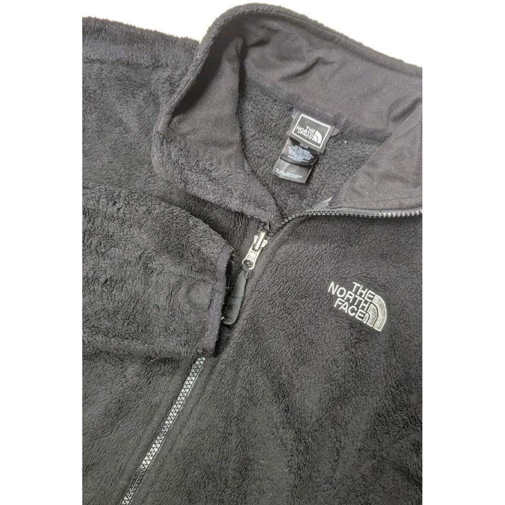 The North Face Osito High Pile Sherpa Fleece Jacket Black Women's Medium